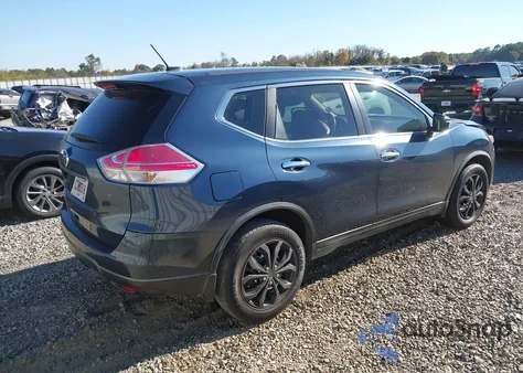 2015 Nissan Rogue S из США, поврежденный, VIN KNMAT2MT2FP587975